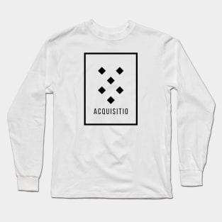 Acquisitio Geomantic Figure Long Sleeve T-Shirt